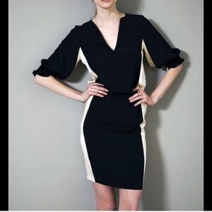 Ulla Johnson Cream Long Sleeve Silk Dress, size 4